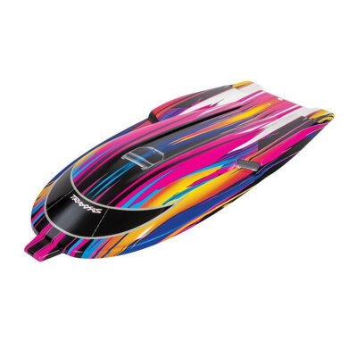 Traxxas Rumpfdeckel Spartan pinke Grafik