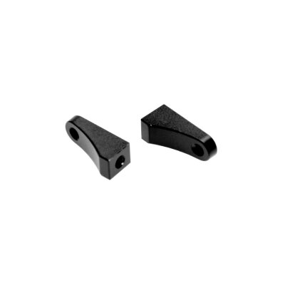 CNC Aluminum Servo Post (black anodized) 2pcs.