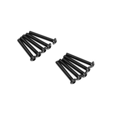M3x22mm Button Head Hex Socket Screw (10pcs)