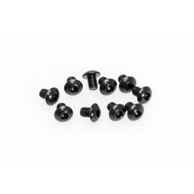M3x4mm Button Head Hex Socket Screw (10pcs)