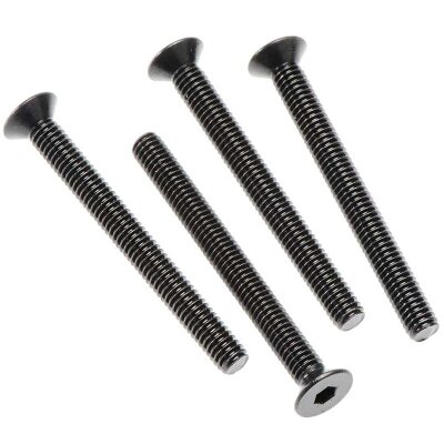 Flat Head Hex Machine Screw 4x40mm 4x4 (4)