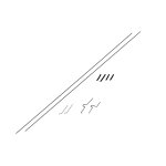 Hobbyzone Champ Gestänge m. Zbh.