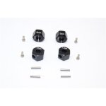 ALLOY HEX ADP (12MMX9MM)-4PCS SET FOR AXIAL EXO,SCX10,WRAITH
