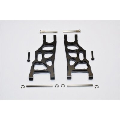 ALUMINIUM FRONT SUSPENSION ARM - 1PR SET black