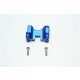 ALUMINUM REAR DAMPER MOUNT -3PC SET blue