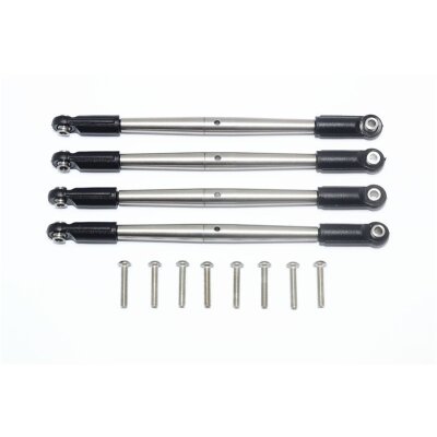 STAINLESS STEEL FRONT+REAR SUPPORTING TIE ROD -12PC SET
