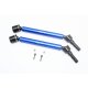 ALUMINUM BODY & STEEL JOINT ADJUSTABLE F/R CVD-6PC SET blue