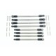 STAINLESS STEEL ADJUSTABLE TIE RODS -24PC SET