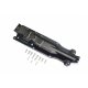 ALUMINUM 3D SKID PLATE FOR MIDDLE OF CHASSIS -13PC SET black