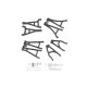 ALU FULL SUSPENSION ARM SET (FRONT+REAR & UPPER+LOWER)-40PCS