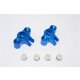 ALLOY FRONT/REAR KNUCKLE ARM - 1PR SET blue
