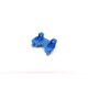 ALLOY REAR SHOCK MOUNT - 1PC blue