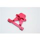 ALLOY REAR BODY POST MOUNT - 1PC red