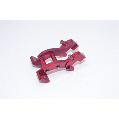 ALLOY REAR WING MOUNT - 1SET red
