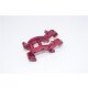 ALLOY REAR WING MOUNT - 1SET red