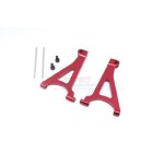 ALUMINIUM FRONT UPPER ARM - 1PR SET red