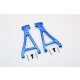 ALUMINIUM FRONT LOWER ARM - 1PR SET blue