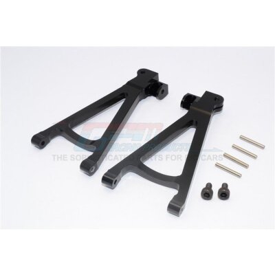 ALUMINIUM REAR LOWER ARM - 1PR SET black