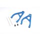 ALUMINIUM REAR UPPER ARM - 1PR SET blue
