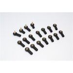NYLON BALL ENDS WITH BALLS FOR ERV160-18PCS black