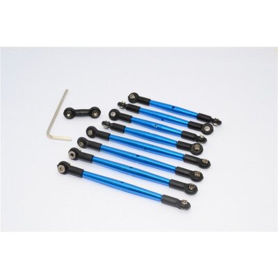 ALLOY COMPLETED TIE ROD - 9PCS blue