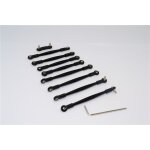 ALLOY COMPLETED TIE ROD - 9PCS black