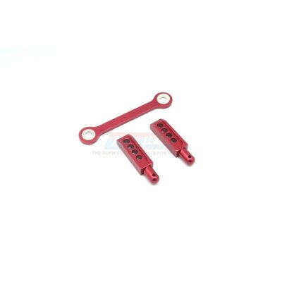 ALLOY REAR BODY POST WITH MOUNT - 3PCS red