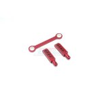 ALLOY REAR BODY POST WITH MOUNT - 3PCS red