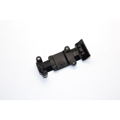 ALLOY REAR SKID PLATE - 1PC black