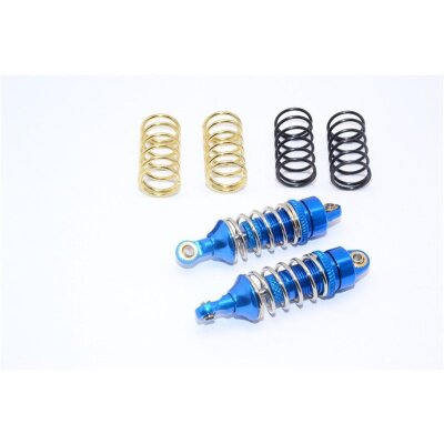 ALLOY ft/rr adj SPRING DAMPER1.2,1.3&1.4 COIL SPRING 1PR SET