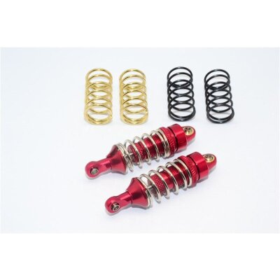 ALLOY ft/rr adj SPRING DAMPER1.2,1.3&1.4 COIL SPRING 1PR SET