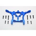 ALLOY REAR DAMPER MOUNT - 1SET blue