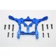 ALLOY REAR DAMPER MOUNT - 1SET blue