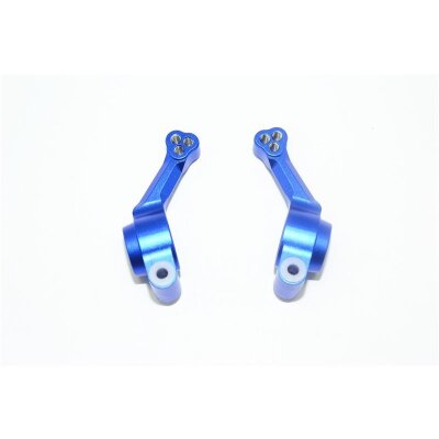 ALUMINUM REAR KNUCKLE ARM -2PC SET blue