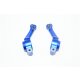 ALUMINUM REAR KNUCKLE ARM -2PC SET blue