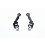 ALUMINUM REAR KNUCKLE ARM -2PC SET black