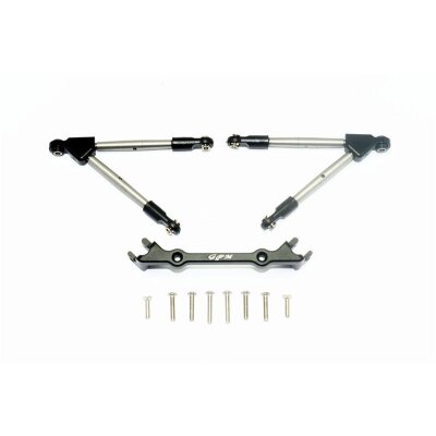 ALUMINUM FRONT TIE RODS WITH STABILIZER FOR C HUB -11PC SET