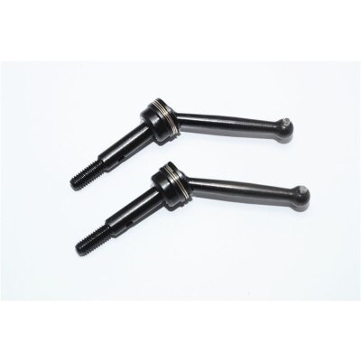 #45 HARDEN STEEL FRONT CVD -2PC SET black