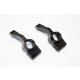ALLOY REAR KNUCKLE ARM - 1PR SET black