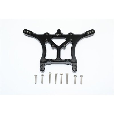 ALUMINUM ADJUSTABLE REAR DAMPER MOUNT-9PC SET black