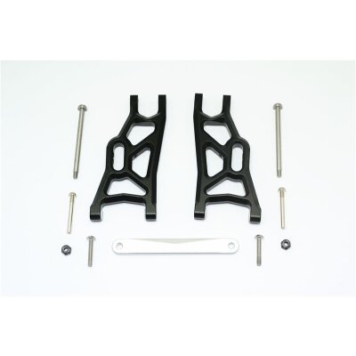 ALUMINUM FRONT ARMS -11PC SET black