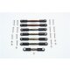 SPRING STEEL ADJUSTABLE TIE RODS -28PC SET