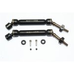 STEEL+ALU REAR CVD DRIVE SFT w. 12MMX6MM WHEEL HEX1PR SET