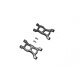ALUMINIUM FRONT/REAR SUSPENSION ARM - 1PR black