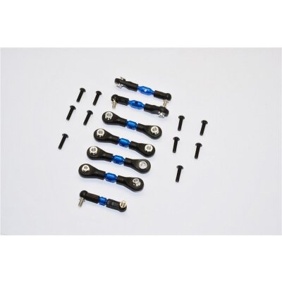 ALUMINIUM COMPLETED TIE ROD - 7PCS SET blue