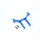 ALUMINIUM FRONT/REAR BODY POST MOUNT  - 1PC SET blue
