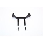 ALUMINIUM FRONT/REAR BODY POST MOUNT  - 1PC SET black