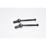 STEEL #45 FRONT/REAR CVD SHAFT - 1PR black