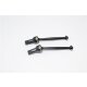 STEEL #45 FRONT/REAR CVD SHAFT - 1PR black