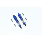 ALUMINUM FRONT/REAR SPRING DAMPERS 59MM -6PC SET blue